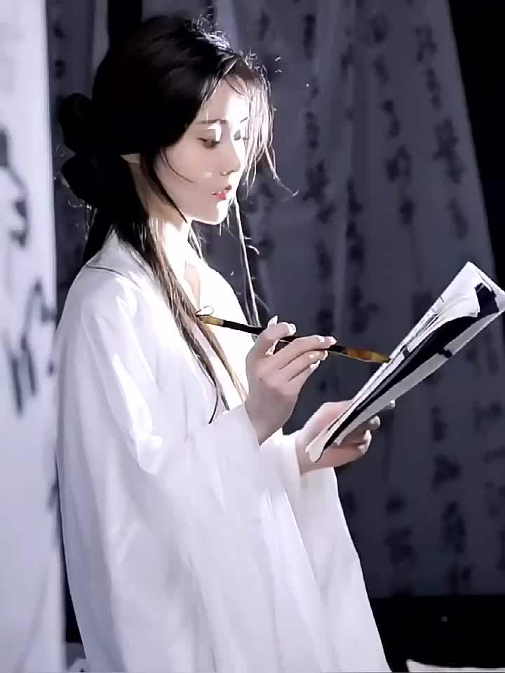 神明少女汉服女古装原创魏晋制上班穿直裾广袖流仙裙超仙气小个子